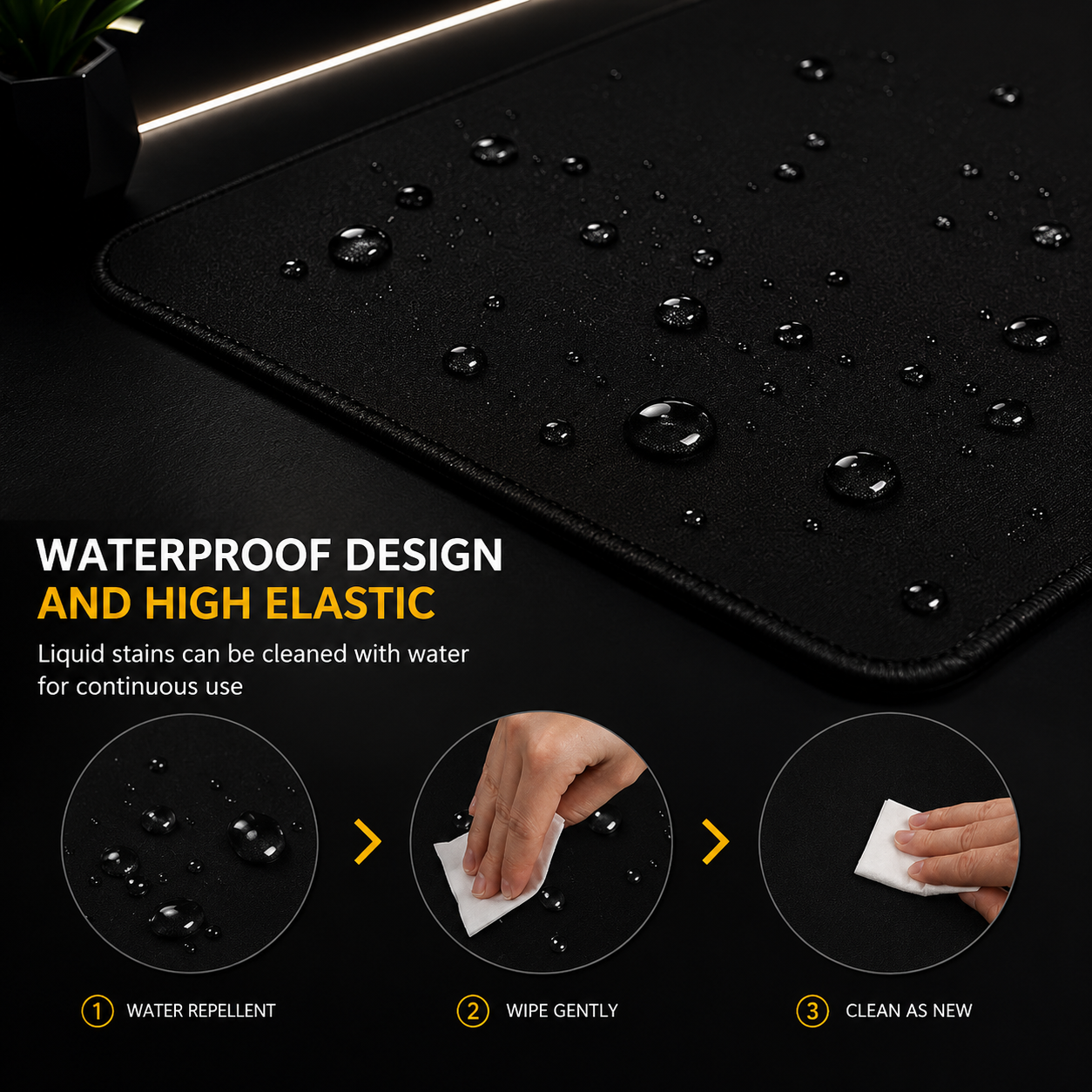 Mousepad Computer XL Mousepads Keyboard Pad Mouse Mat Japan Black Sea Wave Gamer Soft Office Carpet Table Mat Desktop Mouse Pad